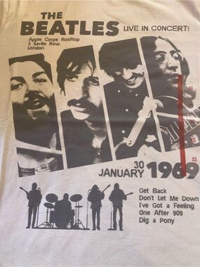 The Beatles Short Sleeve Graphic Tee